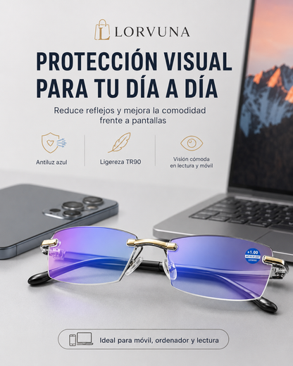 Gafas multifocales antirreflejo